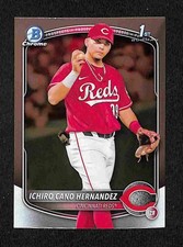 2025 Bowman - Chrome Prospects Ichiro Cano Hernandez 1st Bowman #BCP-18 Reds