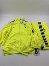 NEW Adidas Originals Tracksuit Men Large - Neon Solar Yellow(BAYC+Punks+GMoney)