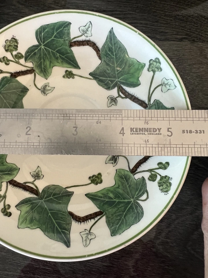 Wedgwood Napoleon Ivy Pattern No 4751 Replacement Dishes 11 Pieces - Image 4 of 4
