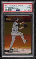 2021 Topps Stadium Club Chrome Gold Refractor 44/50 Dylan Cease #391 0e23