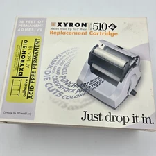 Xyron Model 510 Replacement Cartridge, DL-1605-18, Two Sided Lamination, New