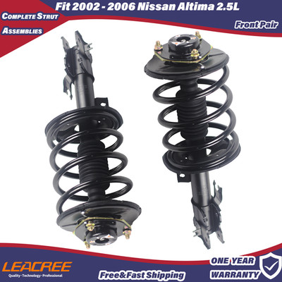Pair Front Struts Shocks Assembly For 2002-2006 Nissan Altima 2.5L 271427 271426