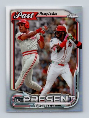 #PTP-5 Barry Larkin / Elly De La Cruz Past to Present Refractor