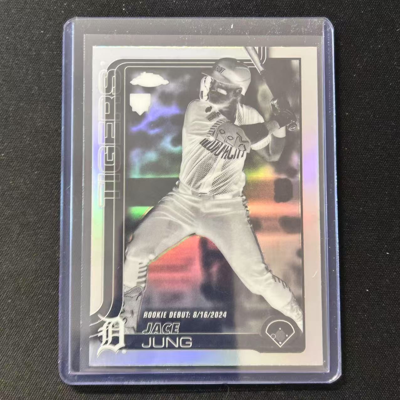 🔌IU 2025 TOPPS CHROME UPDATE SERIES BASEBALL DEBUT NEGATIVE RC JACE JUNG