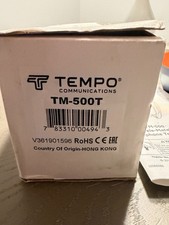 Tempo TM-500 Telephone Test Set Lineman'S Butt Set Tele-Mate Works Clip