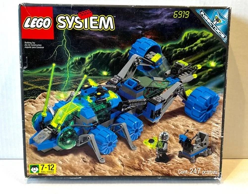 VINTAGE LEGO SET 6919 SPACE INSECTOIDS PLANETARY PROWLER - COMPLETE, PRE OWNED