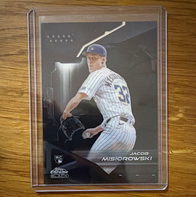 Topps Chrome Black 2023 Jacob Misiorowski RC Milwaukee Brewers #21