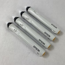Epson Easy Interactive Pen ELPPN04 Orange Pen Lot of 4 