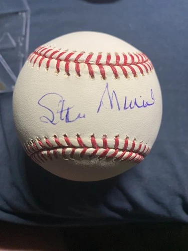 STAN MUSIAL SINGLE SIGNED OFFICIAL SELIG BASEBALL MINT W/ PSA/DNA HOLOGRAM