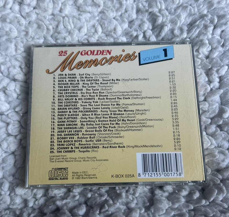 CD - 25 GOLDEN MEMORIES Vol. 1 - Bild 2 von 4