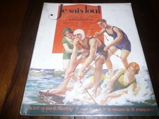REVUE JE SAIS TOUT 15 JUILLET 1923 CERF VOLANT TSF PLANEUR HYDRO GLISSEUR +