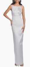 Sachin Babi Pryce Embellished Stretch Mikado Column Gown,sz 14, New,no SizeTag