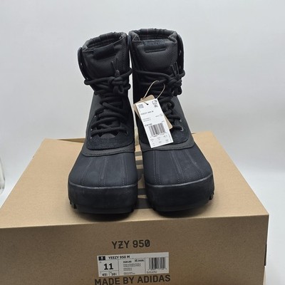 Adidas Yeezy 950 M Boots Mens Size 11 Black Nylon Snow 