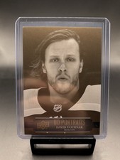 David Pastrnak Upper Deck Portraits 2021-2022 #P18 Boston Bruins