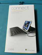 Zagg Connect Wired Micro-USB Keyboard for Android with Protective Case Stand