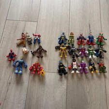 LOT 16 Fisher-Price Imaginext DC Super Friends COMICS figure ROBIN JOKER MARVEL