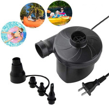 Electric Air Pump - Air Mattress Pump for Inflatable Couch, Bed, Blow up Pool Fl