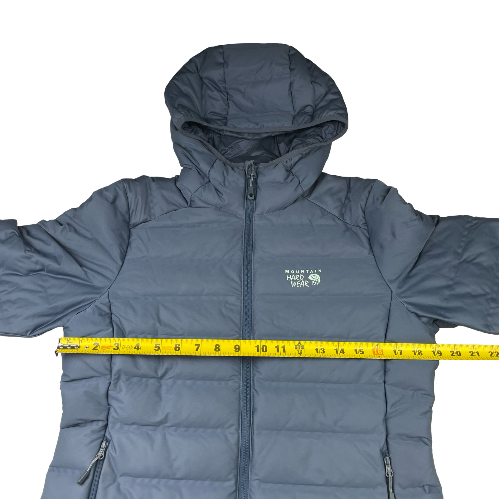 Mountain Hardwear Women's Blue 750 Down Puffer Jacket, Medium image 7