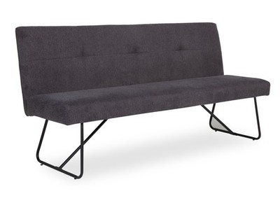 casa NOVA Sitzbank KADOSA BHT 180x93x65 cm grau Holzbank Gartenbank
