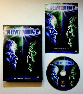 Enemy Mine DVD 1985 Dennis Quaid Louis Gossett Jr. Wolfgang Petersen Sci-Fi