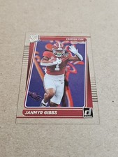 Jahmyr Gibbs 2023 Panini Chronicles Clearly Donruss Red Rated Rookie #40 ALABAMA