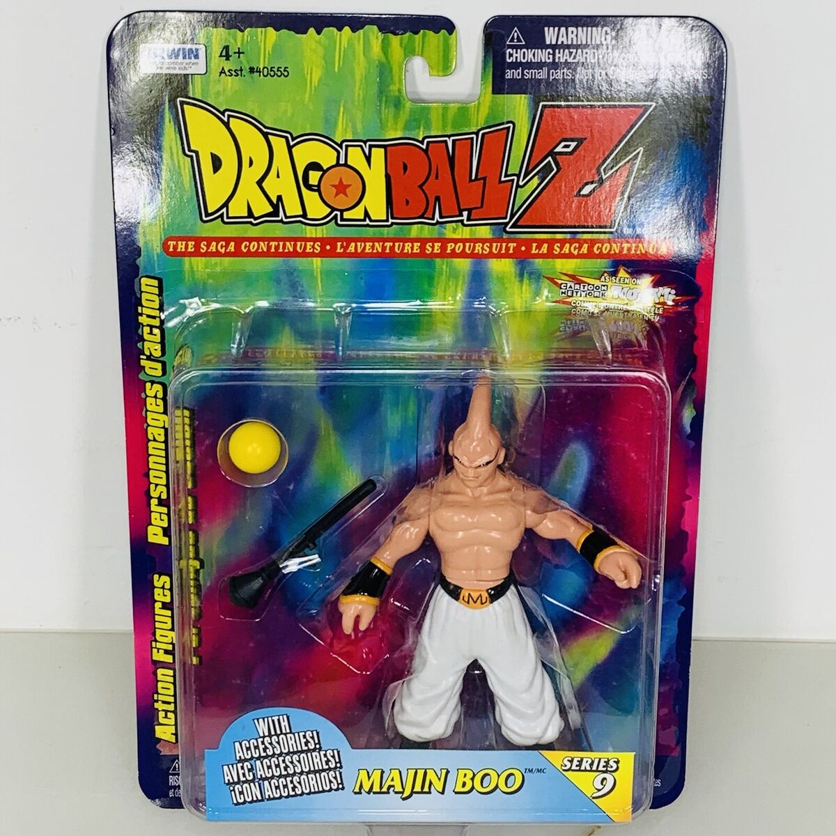 Dragonball Z Majin Boo Series 9 Action Figure Irwin Toys Sealed