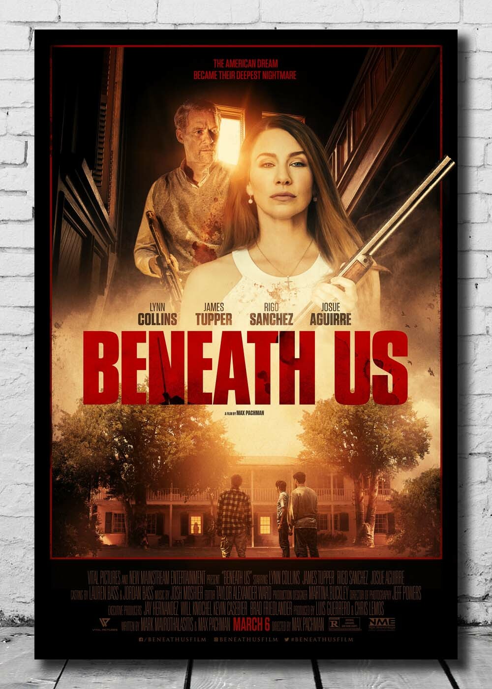 Z1021 Beneath Us 2020 Movie Art 40 24x36 32x48 Fabric Poster
