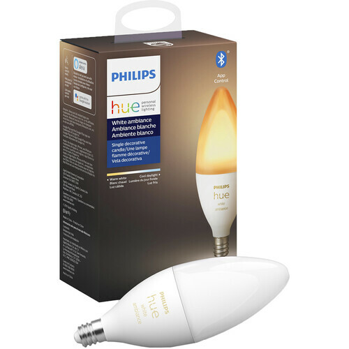 Philips Hue E12 Bulb with Bluetooth (White Ambiance) - Picture 1 of 4