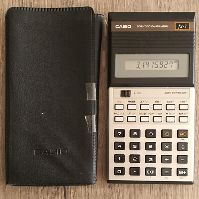 Taschenrechner   Casio fx-7 Scientific Calculator | Wissenschaftlicher Rechner  