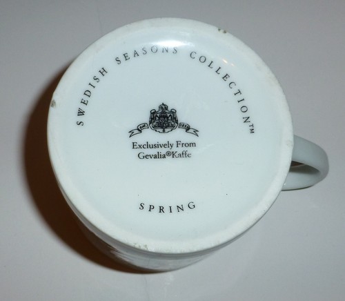 Taza de taza colección Swedish Seasons de Gevalia Kaffe primavera corazón árbol ovejas - Imagen 3 de 3