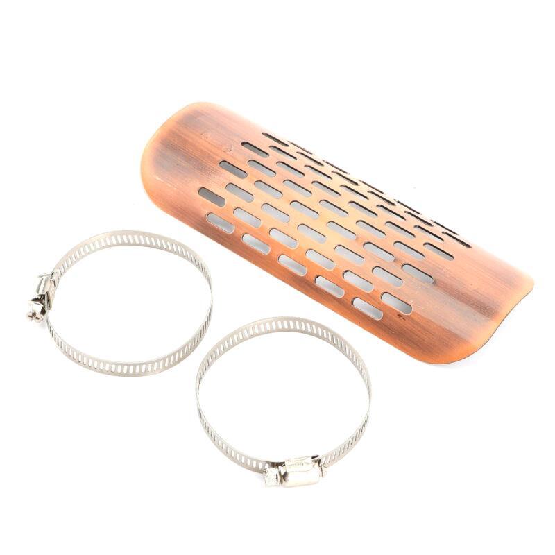 Universal Motorcycle Exhaust Muffler Pipe Heat Cover Guard Protector