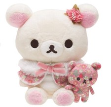 NEW San-X Korilakkuma Strawberry Flower Plush Doll 16cm Kawaii Anime