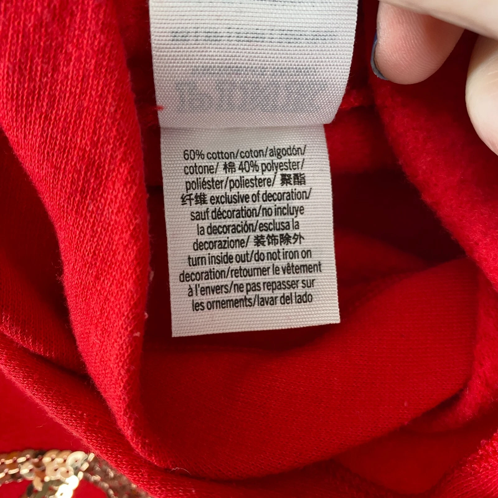 victoria-secret-vs gold glitter spellout hoodie