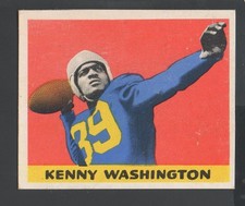 1948 Leaf Football Card #17 Kenny Washington-Los Angeles Rams