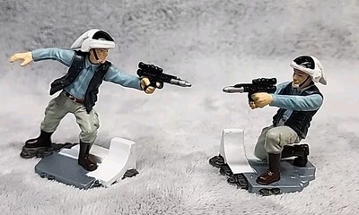 2006 Hasbro Star Wars Battle Packs Unfesshed Tantive Rebel Blockade Troopers MENGE 2