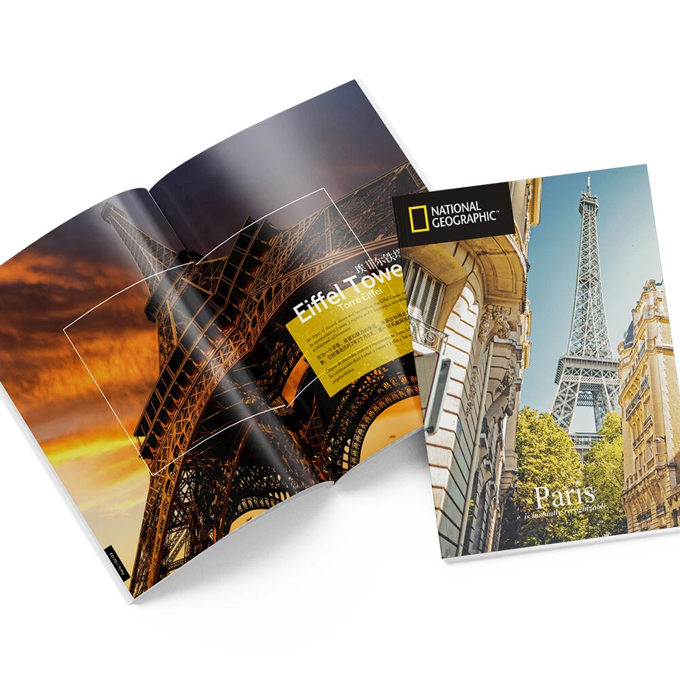 Puzzle 3D TORRE EIFFEL PARIGI NATIONAL GEOGRAPHIC 80 pezzi CubicFun - Immagine 3 di 4