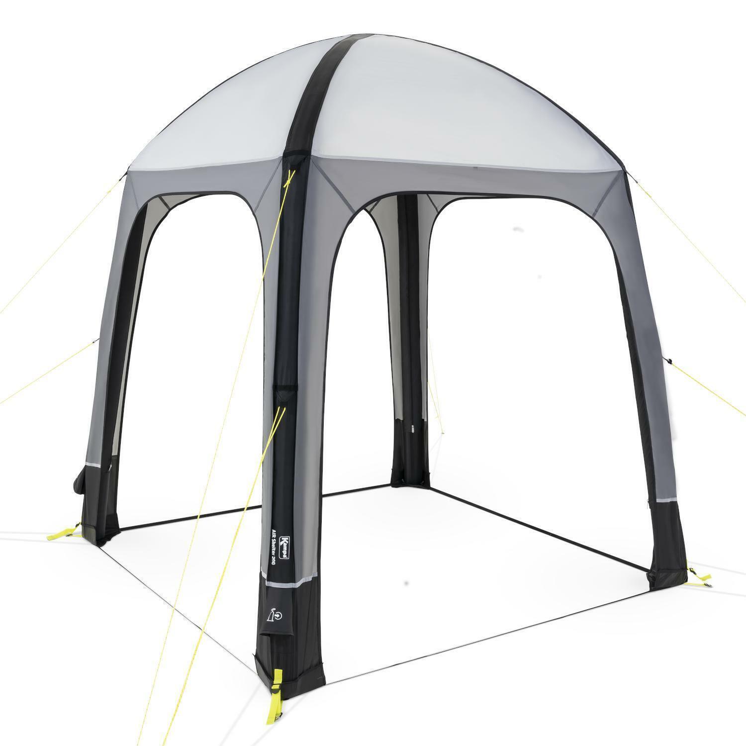 Kampa Air Shelter - 200 x 200 cm Inflatable Gazebo with Sidewalls