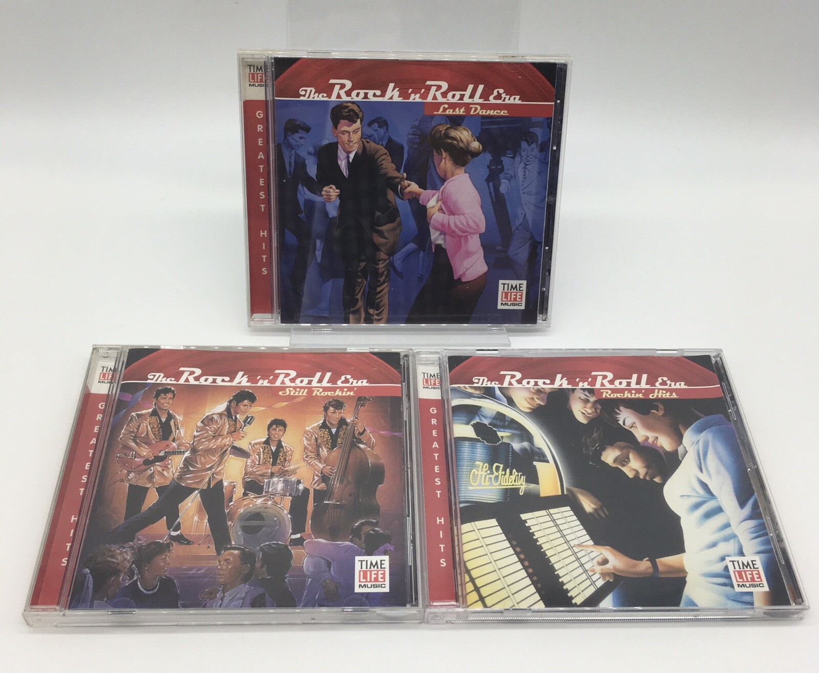 Time Life "The Rock N Roll Era" Greatest Hits 3 CD Lot Last Dance