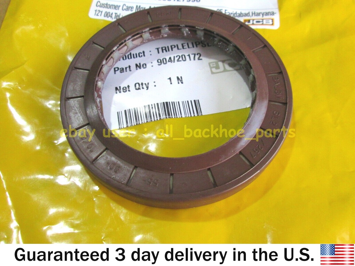 JCB BACKHOE - GENUINE JCB SEAL, TRIPLE LIP (PART NO. 904/20172) | eBay