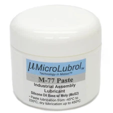 MICROLUBROL M-77 LUBRICANT PASTE GREASE Silicone + Moly, 2 oz, Compare to DC M77