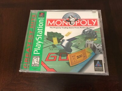 Monopoly Greatest Hits PlayStation 1 Brand New Sealed PS1