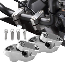 7/8'' 22mm HandleBar Bar Risers Mount Clamp For Suzuki Vstrom 650 DL650A