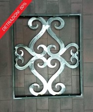 GRATA Ferro Battuto Personalizzata . Cod. 1359 . Detrazioni 50%