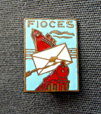 France Badge FIOCES Education International Student Exchange Organisations Ship