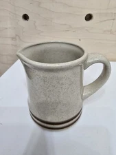 Small Vintage Stonware Creamer Or Thanksgiving Gravy Boat Japan 