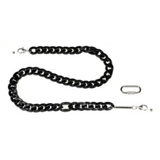 Glasses chain women chain sunglasses acrylic chain black beauty with cloth bag