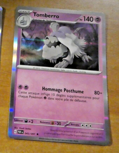 Carte Pokémon Férosinge 045/091 - Série Base - État Quasi Neuf (Near Mint) - Fr