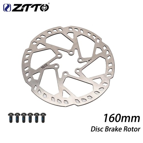 MTB E-bike 2.3mm Disc Brake Rotor Thicken 160/180/203/220mm Super Rigidity 6Bolt - Picture 10 of 32