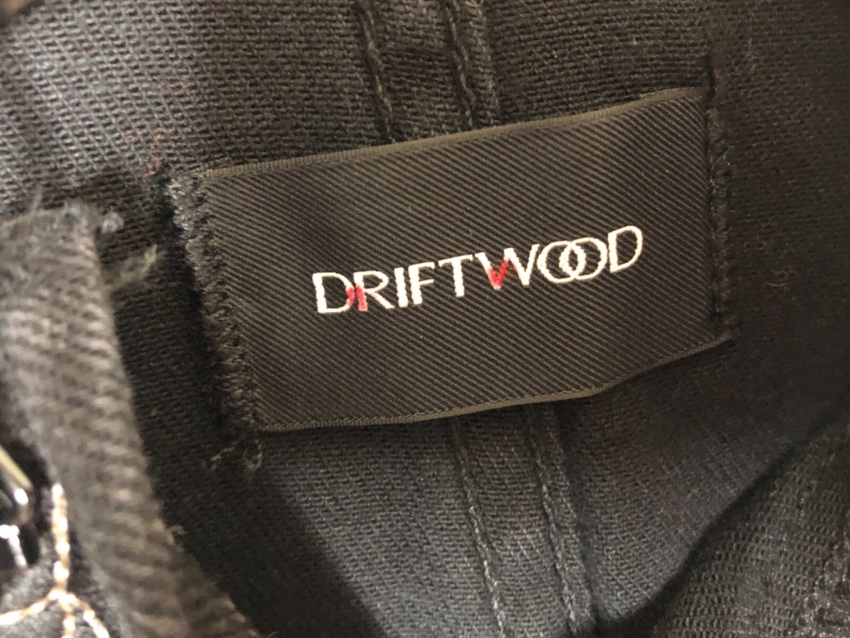 Anthropologie Driftwood Olivia Embroidered Overalls Black Denim  display picture 1