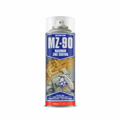 Action Can MZ-90 Matt Finish Cold Zinc Galvanising Spray Paint Aerosol 500ml